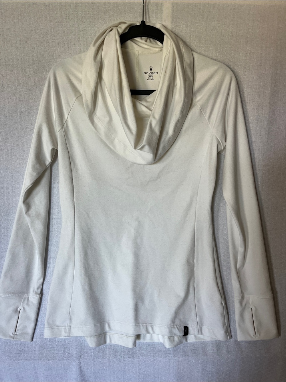 Spyder Women’s Ivory Cowl Neck Pullover Shirt